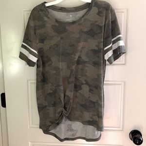 camo tee